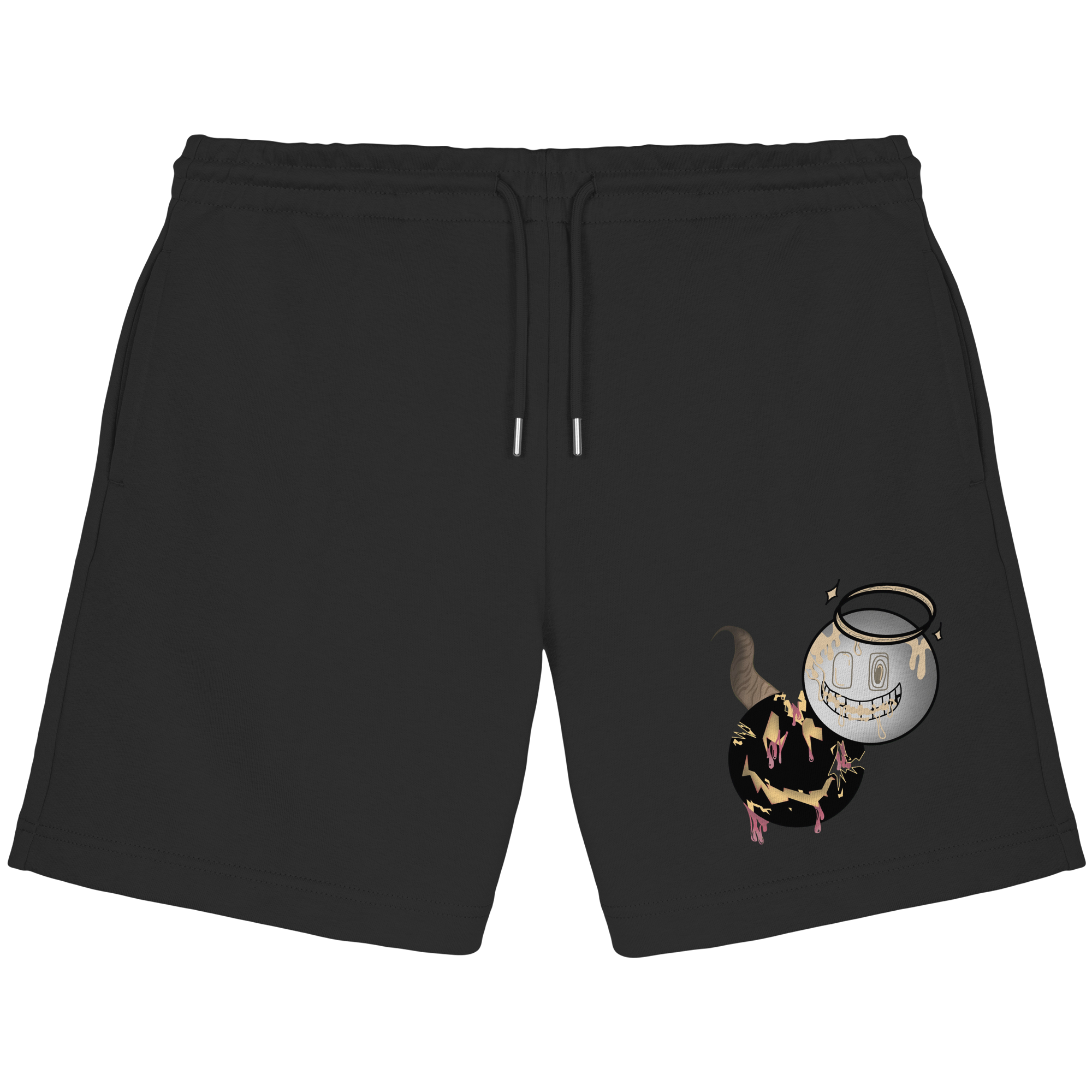 Angel & Devil Design  - Organic Jogger Shorts